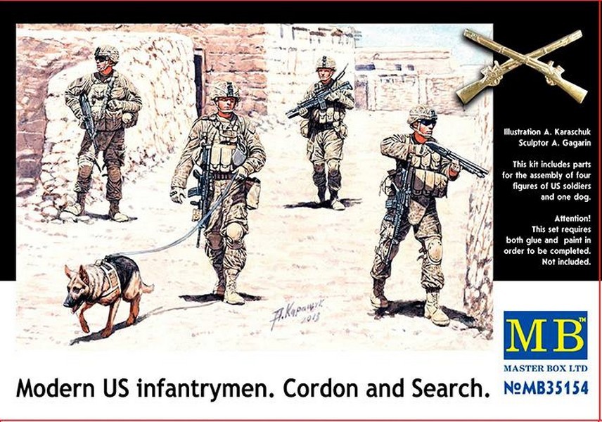 US Infantrymen - Cordon and Search