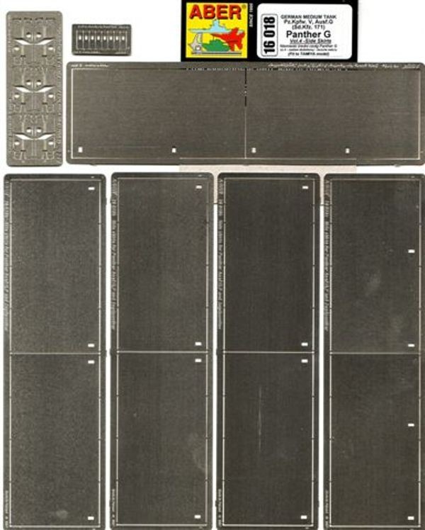 Side skirts Panther G Pzkpfw V Ausf G Sdkfz171 german medium tank – Image 5