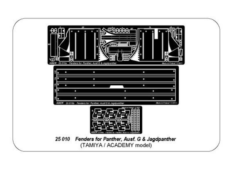 Fenders for Panther G/Jagdpanther – Image 17