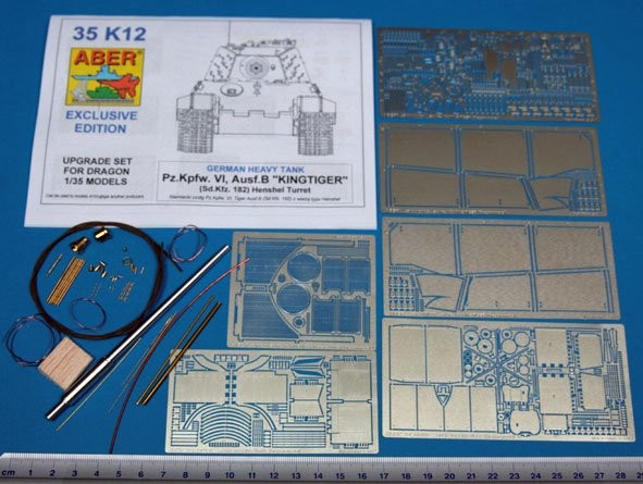 Kit amelioration Pz.Kpfw. VI, Ausf.B (Sd.Kfz. 182) King Tiger (Henschel Turret)