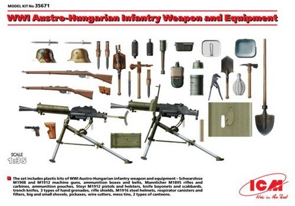 WWI Austro-Hungarian Infantry Weapon and Equipment