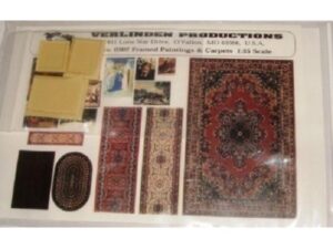 FRAMED PAINTINGS AND CARPETS