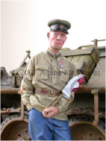 WWII Early War Russian Tank Commander – Image 3