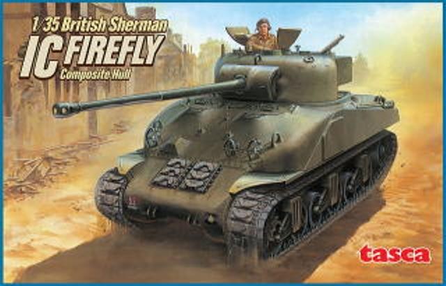 British Sherman IC FIREFLY Composite Hull n