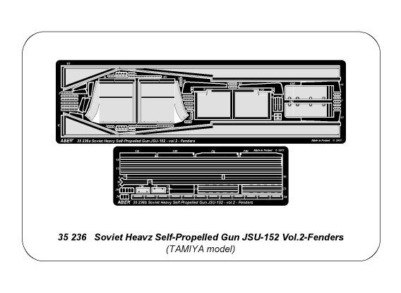 Fenders pour JSU-152 Soviet Heavy Self propelled gun – Image 5