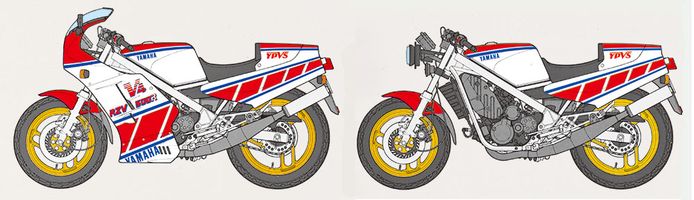 Yamaha RZV500R – Image 9