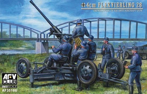 Flak 28 4cm AA Gun (Bofors German Type)
