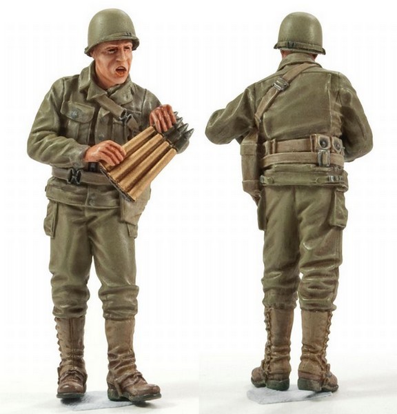 WW II BOFORS GUN CREW (I) - 4 FIGURES – Image 2