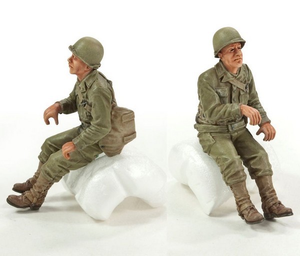 WW II BOFORS GUN CREW (I) - 4 FIGURES – Image 5
