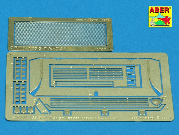 Grilles pour T-34 dragon
