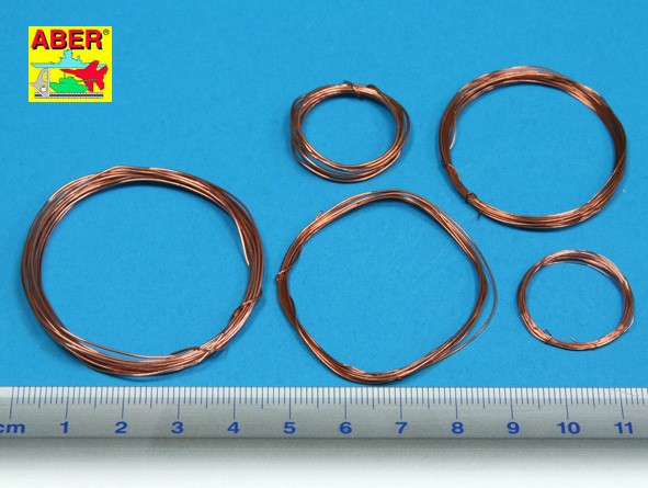 Wires set (diameter 0,2- 0,3- 0,4- 0,5- 0,6 mm, length 1m each) – Image 2