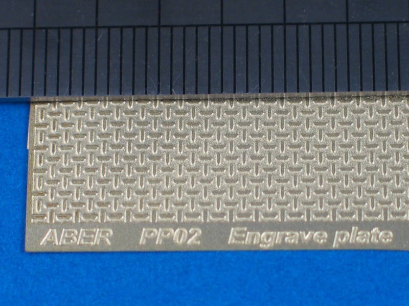 plaque gravée (88 x 57mm) - pattern 02 – Image 2