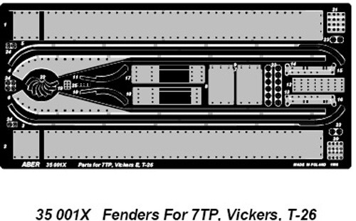 Fenders for 7TP.Vickers,T-26, 7CP – Image 2