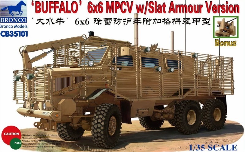 'Buffalo' 6x6 MPCV w/Slat Armour Version