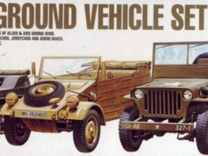 WWII Ground Vehicle Set