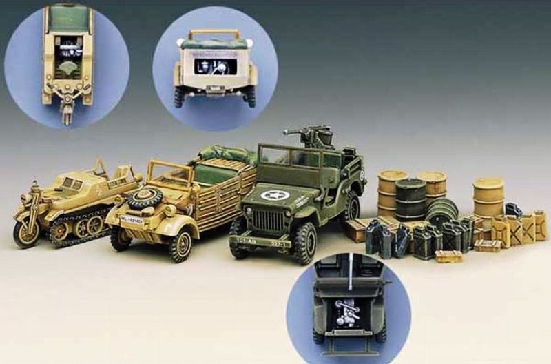WWII Ground Vehicle Set – Image 2
