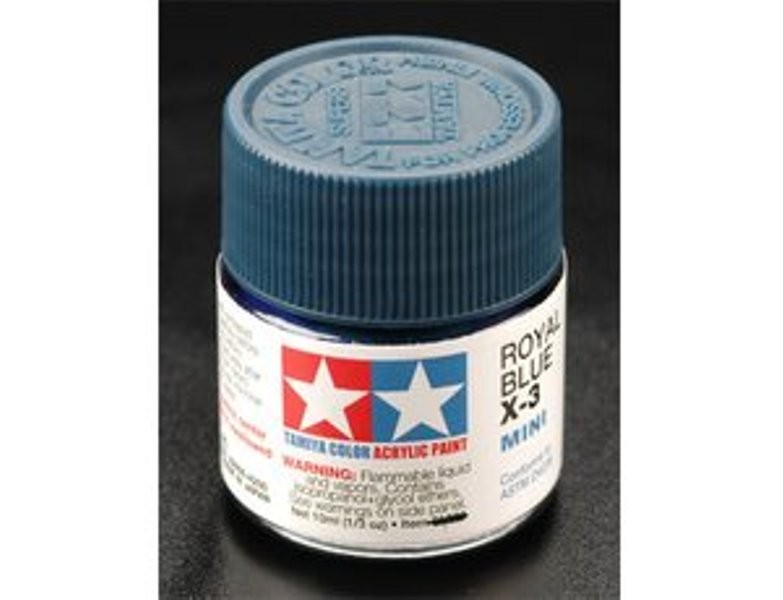 X-3 Bleu royal brillant