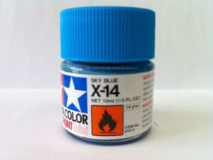 X-14 Bleu ciel brillant