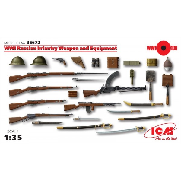 WWI Russian Infantry Weapon and Equipment
