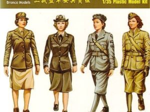 WWII Allied Female Figure Set