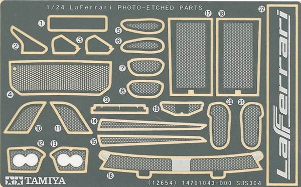 LaFerrari Photo-Etched Parts Set – Image 2