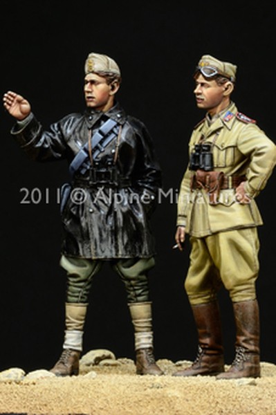 WW2 Italian AFV Crew set 2 figurines – Image 4