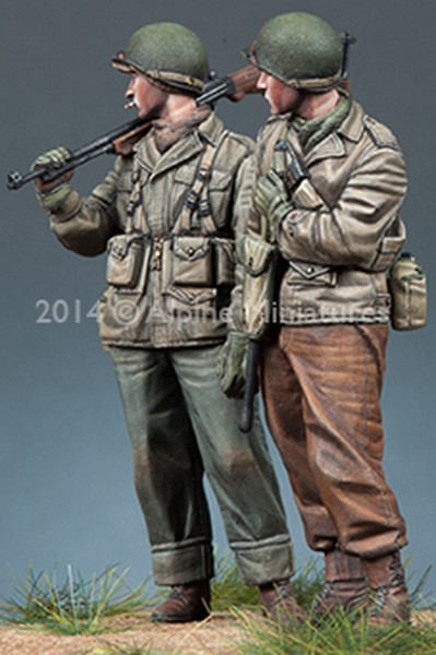 WW2 US Infantry set 2 figurines – Image 4