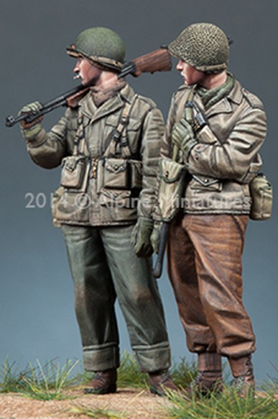 WW2 US Infantry set 2 figurines – Image 6