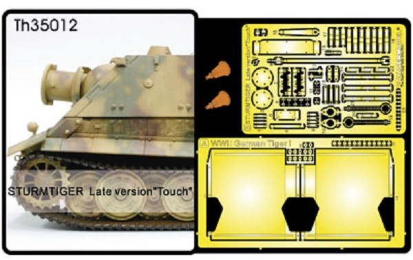 WW II German Sturmtiger Silencer Cover/ Buckles – Image 2