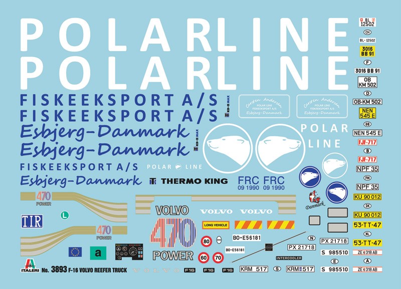 VOLVO F16 REEFER TRUCK POLAR LINE – Image 2