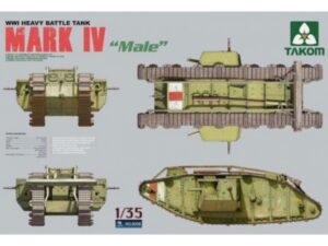 WWI Heavy Battle Tank Mk.IV 'Male'