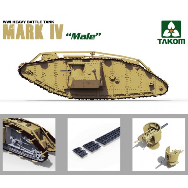 WWI Heavy Battle Tank Mk.IV 'Male' – Image 2