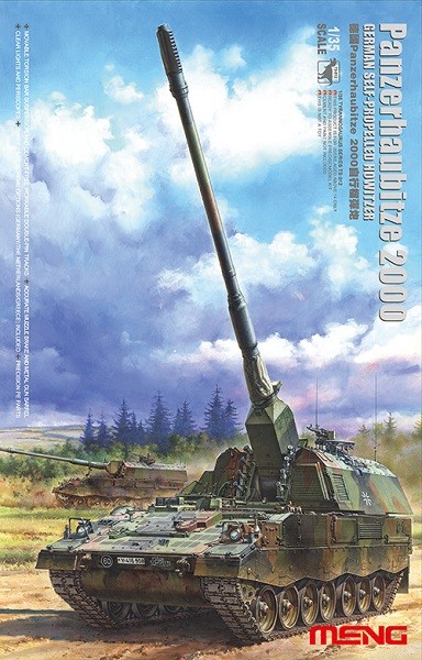 GERMAN PANZERHAUBITZE 2000 SELF-PROPELLED HOWITZER