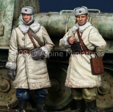 WW2 russian AFV crew set (2 figs)