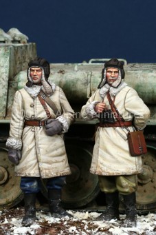 WW2 russian AFV crew set (2 figs) – Image 2