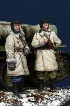 WW2 russian AFV crew set (2 figs) – Image 4