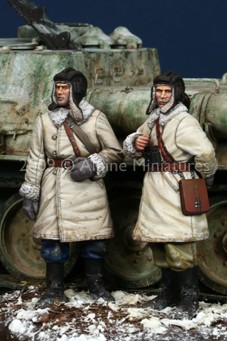 WW2 russian AFV crew set (2 figs) – Image 6