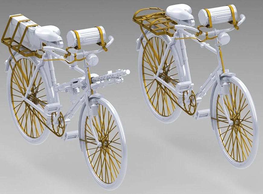 German Military Bicycle, WWII Era – Image 2