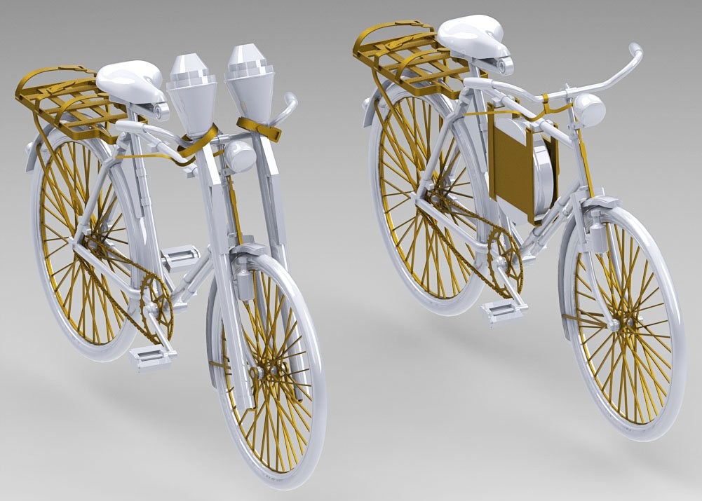 German Military Bicycle, WWII Era – Image 3