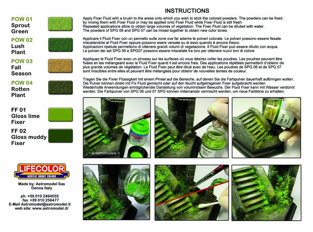 PIGMENT & COLOUR SET LICHENS / MOSS – Image 2