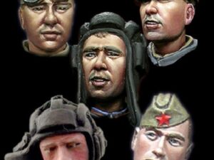 WW2 Russian Heads Set 1