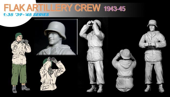 Flak Artillery Crew (Winter 1943-45) – Image 3