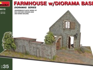 FARMHOUSE W/DIORAMA BASE