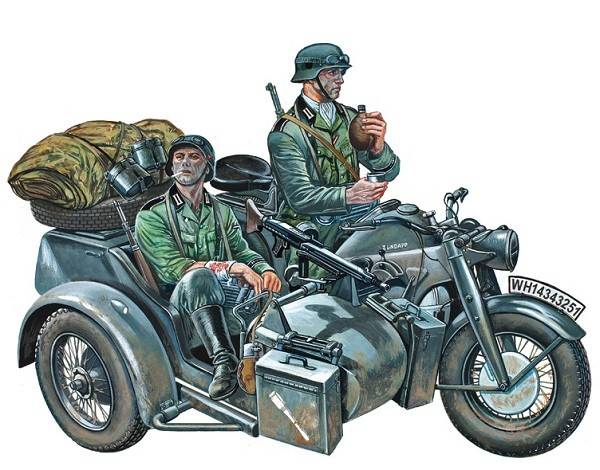 ZUNDAPP KS750 WITH SIDECAR – Image 2