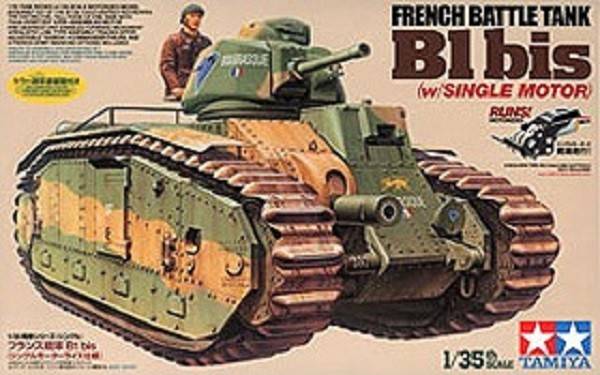 FRENCH BATTLE TANK B1 bis(w/SINGLE MOTOR)