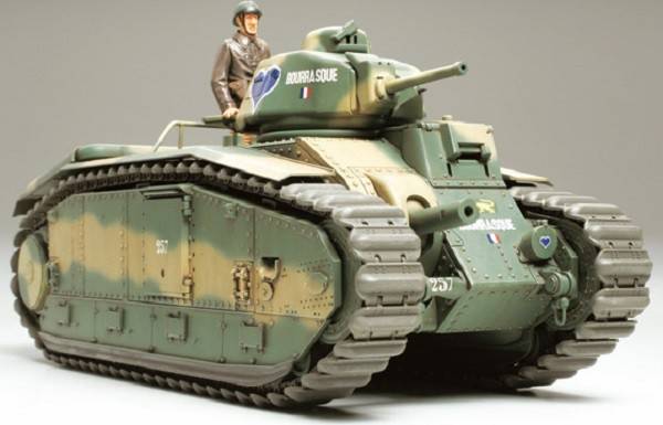 FRENCH BATTLE TANK B1 bis(w/SINGLE MOTOR) – Image 3