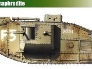 WWI Heavy Battle Tank Mark IV Hermophrodite