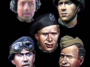 WW2 British Heads Set 1