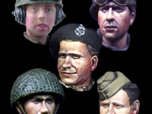 WW2 British Heads Set 2