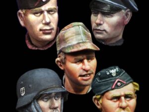 WW2 German Heads Set 1